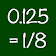 Calculatrice pour Convertir Décimal en Fraction icon