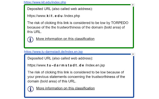 TORPEDO browser chrome extension