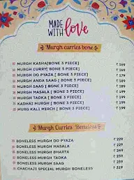 Kebab Chacha menu 2