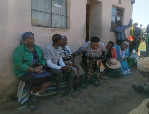 Premier Nomusa Dube-Ncube visited some of the families affected by the strong wind and rain that battered KwaZulu-Natal at the weekend.