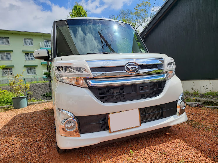 タントカスタムの洗車・ワイパーブレード交換・アイライン・jynkin工房に関するカスタム事例の投稿画像2枚目