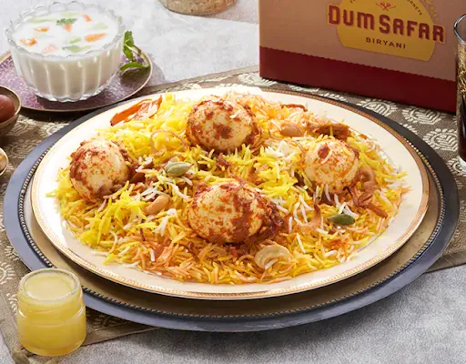 Egg Masala Dum Biryani (Serves 1-2)