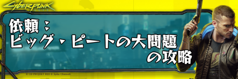 サイバーパンク_依頼：ビッグ・ピートの大問題