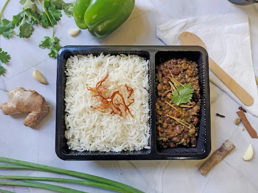 Dal Makhni With Steamed Rice