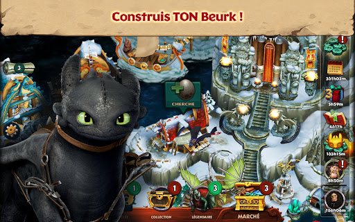 Code Triche Dragons : L'Envol de Beurk APK MOD (Astuce) screenshots 1