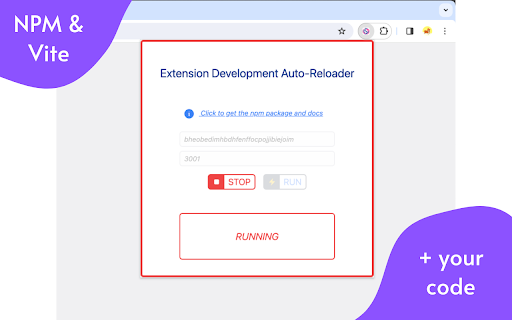 Extension Development - Auto Reloader