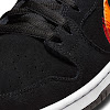 sb dunk high pro black/university gold-team orange