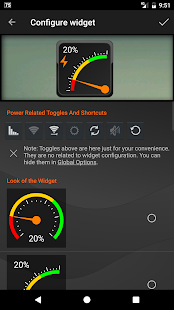 Gauge Battery Widget 2014