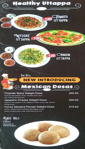 Dosa Plaza menu 