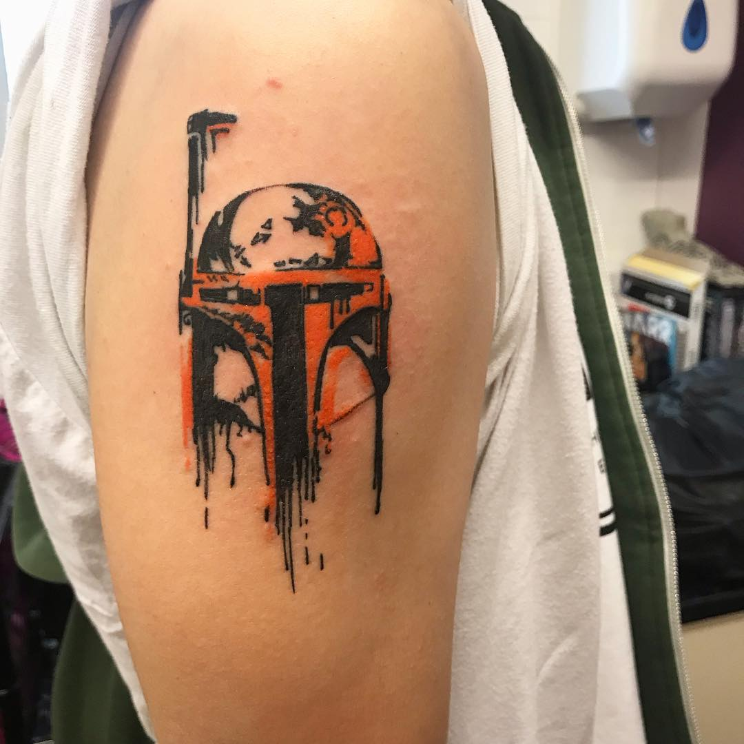 16 Cool Mandalorian Tattoo Designs You will Love