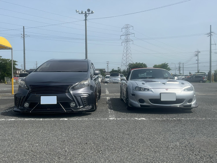 プリウスαの＃チームplusα・＃エアサス・オヤジ2人旅・６月もよろしくお願いします・メタコセイヤ並木に関するカスタム事例の投稿画像1枚目