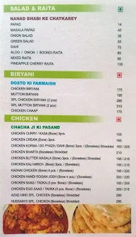 Azad Hind Dhaba menu 5