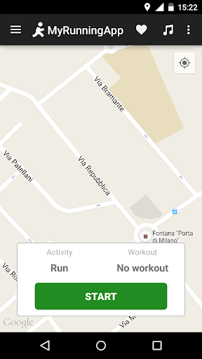 MyRunningApp - GPS run bike