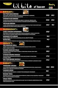 Lil Bite Of Heaven menu 1