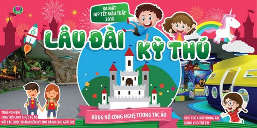 Khu du lịch Đầm Sen tưng bừng đón tết 2018 - 9