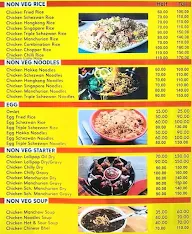 Riya Chinese Food menu 2