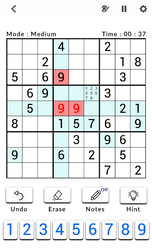 Screenshot Sudoku Classic