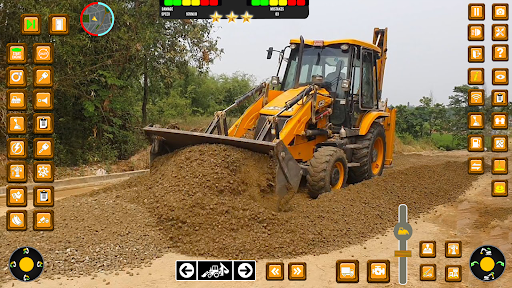 Screenshot Snow Excavator Game - JCB Game