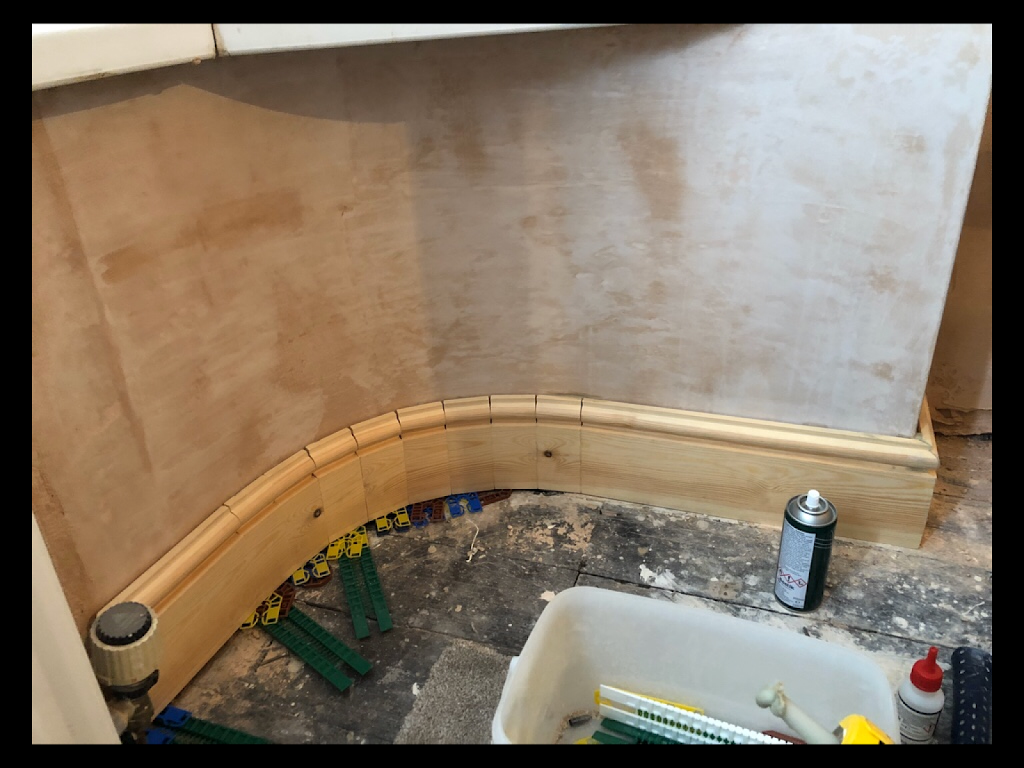Album cover: Curved skirting boards 
