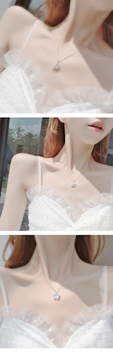 Title 1, Fantasy Star Moon Necklace Elegant Jewelry Gift...