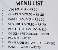 Darjeeling Momos menu 1