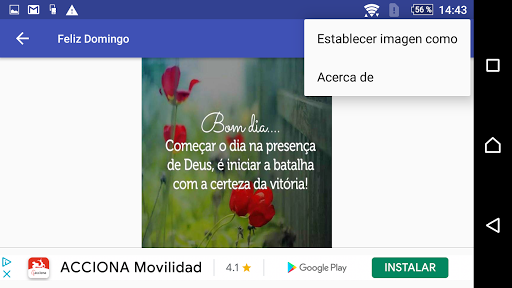 Uma semana abençoada, Deus te abençoe