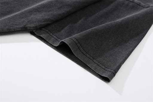 Title 5, Printed Washed Distressed T-shirt for Men. Expe...