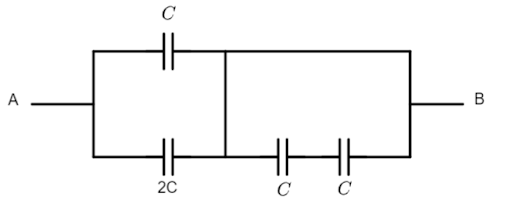 Combination of capacitors