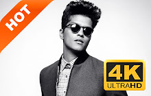 Bruno Mars Pop Star HD New Tabs Theme small promo image