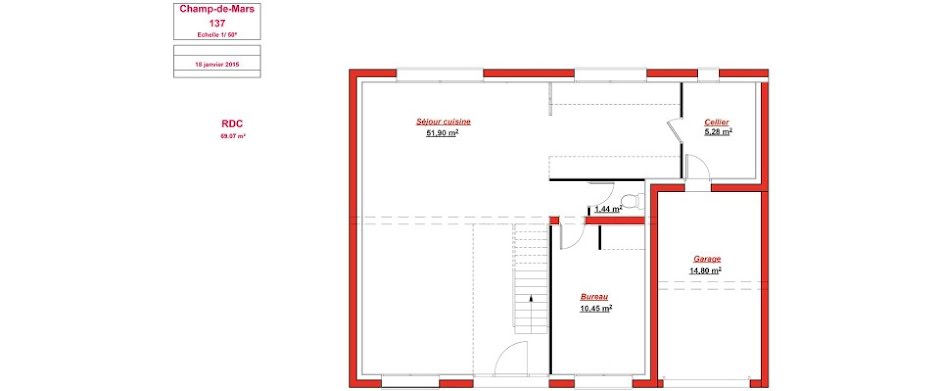 Vente maison neuve 5 pièces 137 m² à Garches (92380), 1 567 000 €