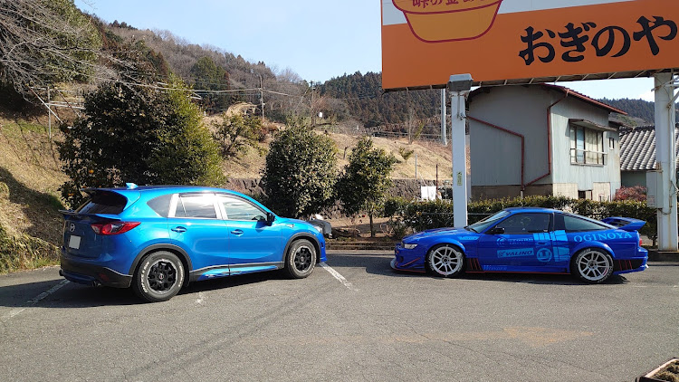 CX-5の丸美屋自販機コーナー・めがね橋・釜飯おぎのや・イニシャルD~シルエイティ~・碓氷峠に関するカスタム事例の投稿画像7枚目