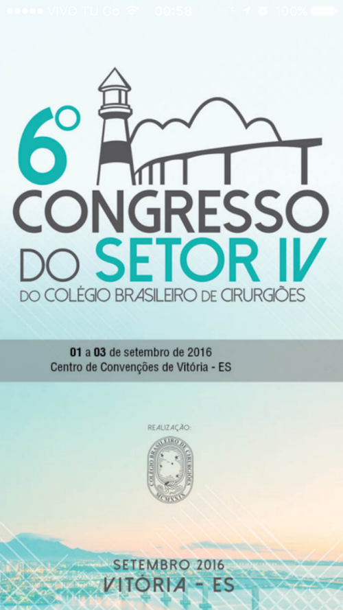 Android application CBC CONGRESSO screenshort
