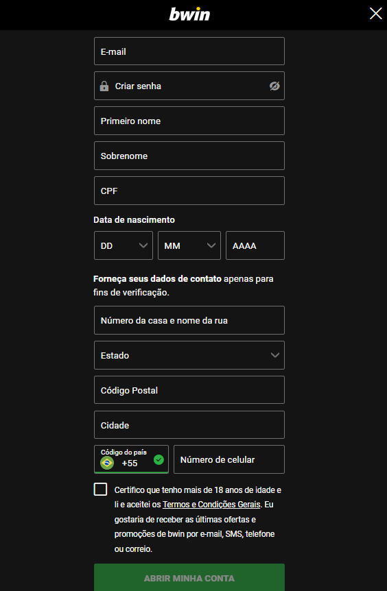 bwin para iniciantes