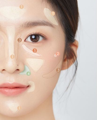 Title 5, Color concealer pan cover cream for face, hides...