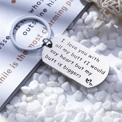 Title 4, L Love You With All My Butt Stainless Steel Cou...