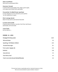 Playa menu 3