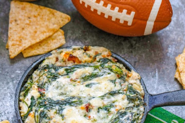 Bacon Blue Cheese Spinach Dip
