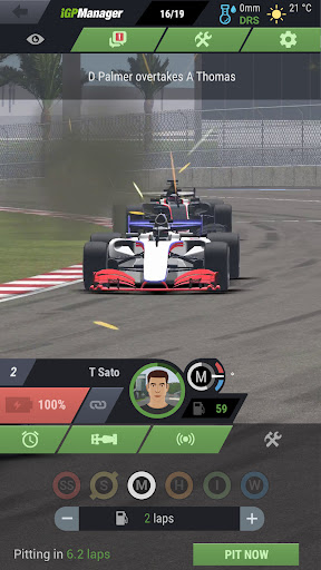 Screenshot iGP Manager - 3D Racing