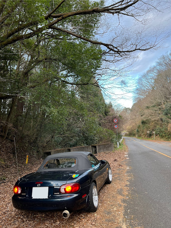 ロードスターの今年もあとわずか・愛車のお尻はこんな感じ・ドライブ・今年もありがとうございました、来年もよろしくお願いします・走り納めしてきました。に関するカスタム事例の投稿画像2枚目