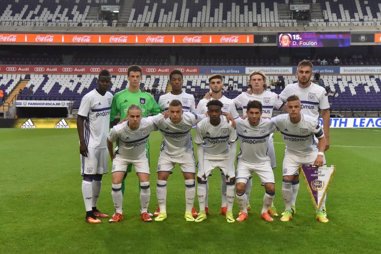 Défaite pour Anderlecht en Youth League