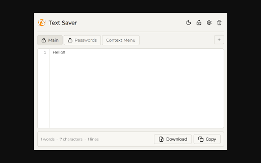Text Saver screenshot 4