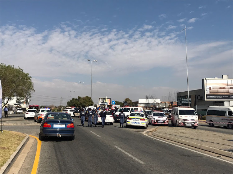 A man was shot and killed in his car on Bowling Avenue in Sandton on Tuesday Afternoon.