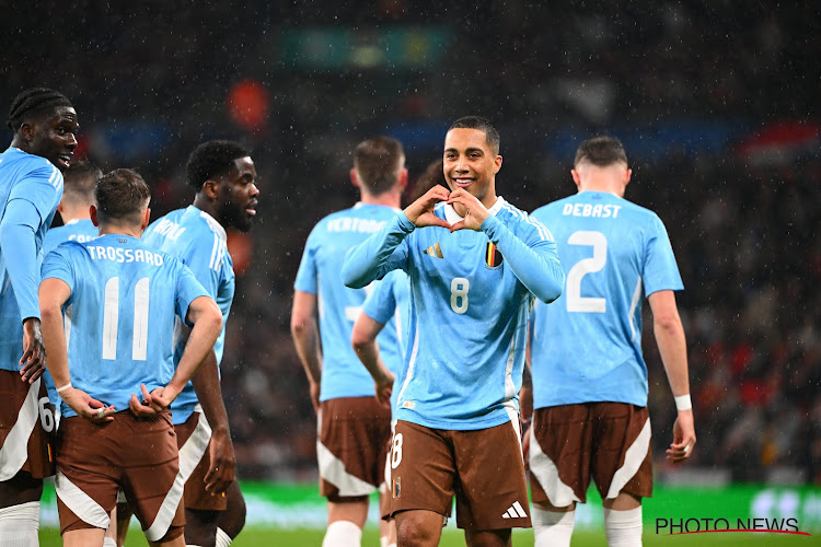 📷La grosse colère de Youri Tielemans après l'égalisation de l'Angleterre 