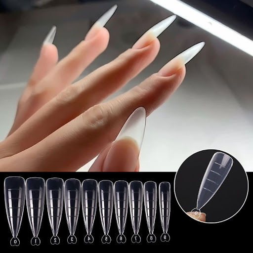 Title 1, Ultra-thin Nail Art Sheets 100 Pieces Box. Wate...