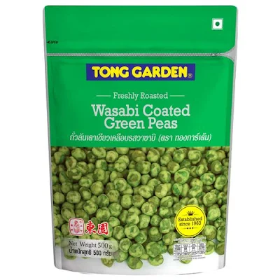 Tong Garden Wasabi Coated Green Peas - 500 gm