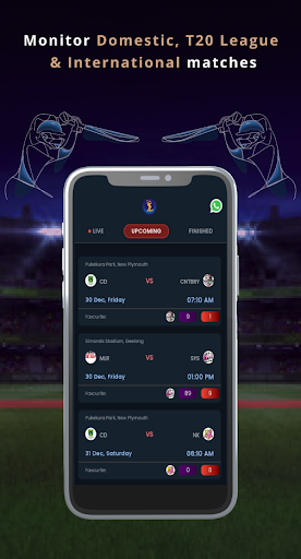 Screenshot Max Cricket Live Line