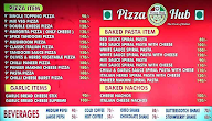 Pizza Hub menu 1