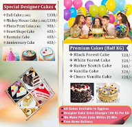 Cakes N Bites menu 2