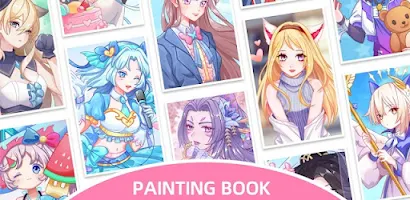 Comic Girls Anime Paint By Numbers - Paint By Numbers