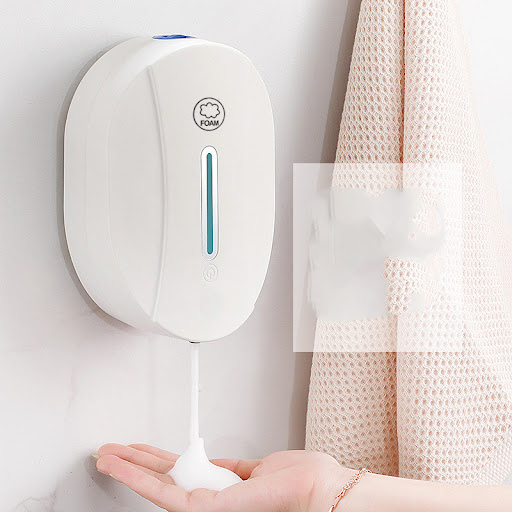 Title 4, Automatic Induction Wall-Mounted Soap Dispenser...